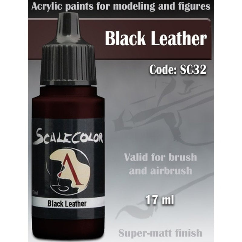 Scale 75 SC-32 Scalecolor Black Leather 17ml