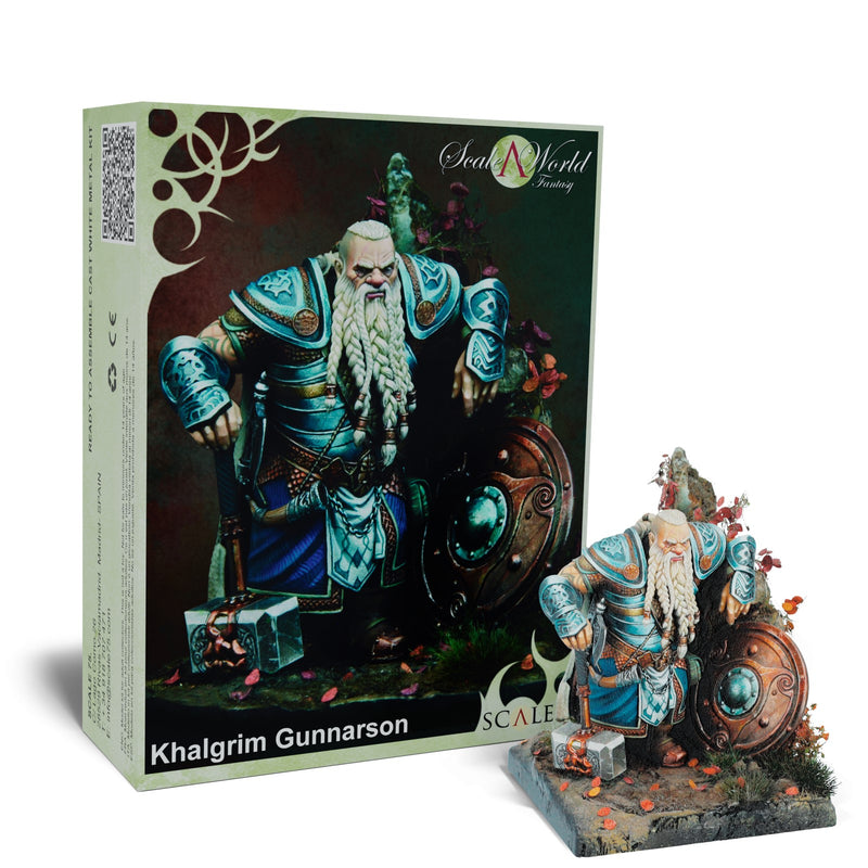 Scale 75 SCF-007 Figures Scale World Fantasy Khalgrim Gunnarson 75mm