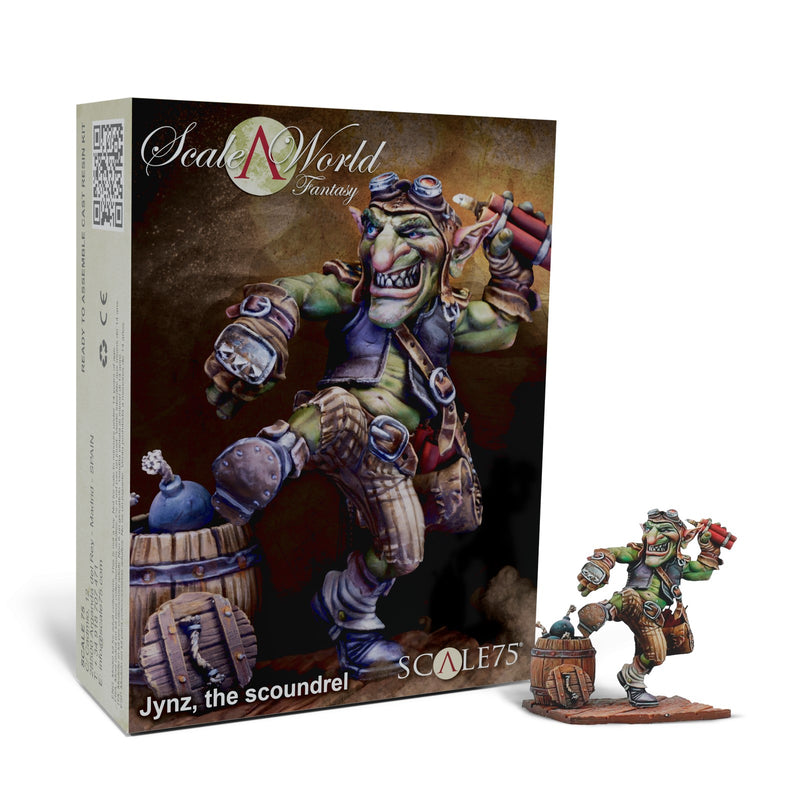 Scale 75 SCF-019 Figures Scale World Fantasy Jynz The Scoundrel 75mm