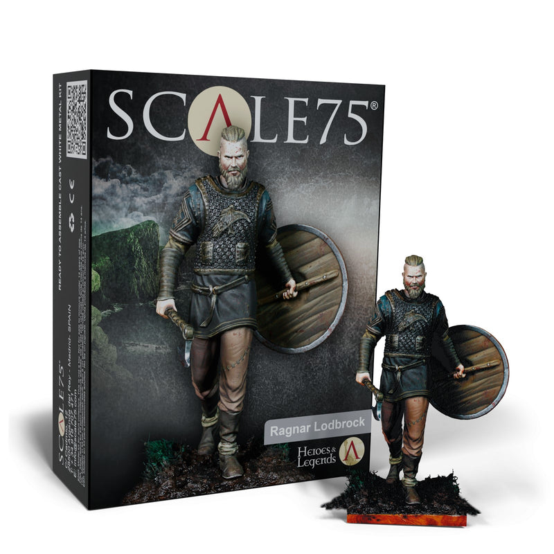 Scale 75 SCH-007 Figures Heroes and Legends Ragnar Lodbrok 75mm
