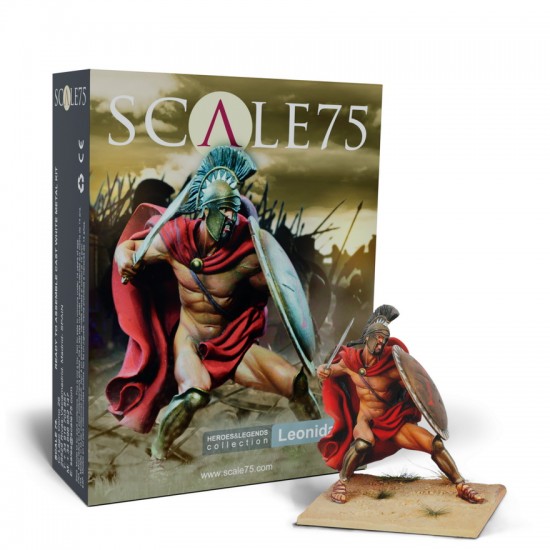 Scale 75 SCH-001 Figures Heroes and Legends Leonidas 75mm