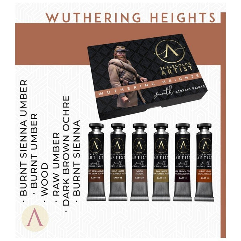 Scale 75 SSAR-008 Scalecolor Artist Wuthering Heights Paint Set