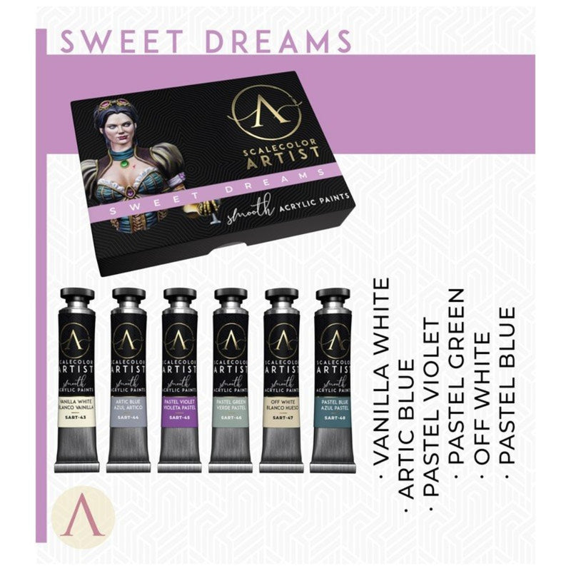 Scale 75 SSAR-009 Scalecolor Artist Sweet Dreams Paint Set