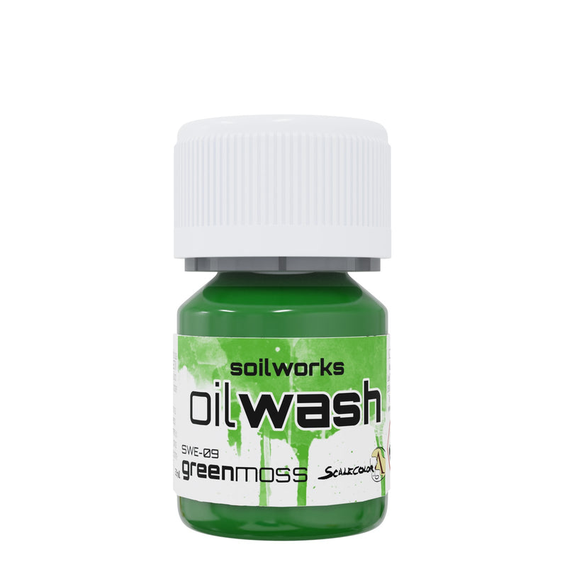 Scale 75 SWE-09 Soilworks Washes Green Moss 30ml