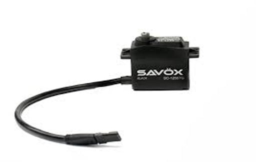 Savox SC-1256TG-BLACK Savox STD Size 20kg/cm. (8144079585517)
