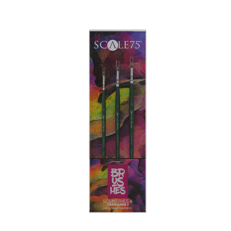 Scale 75 SBR-004 Brushes Sceneries & Terrains I Brushes