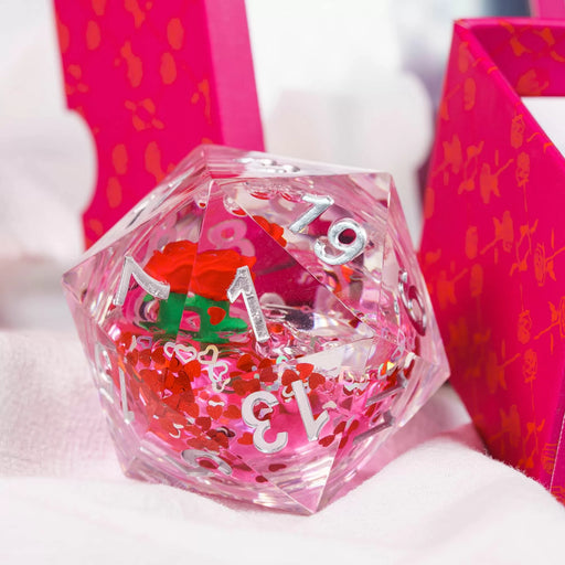 Sirius DZ0012-12 Dice Valentines Rose Large D20 (9003869143277)