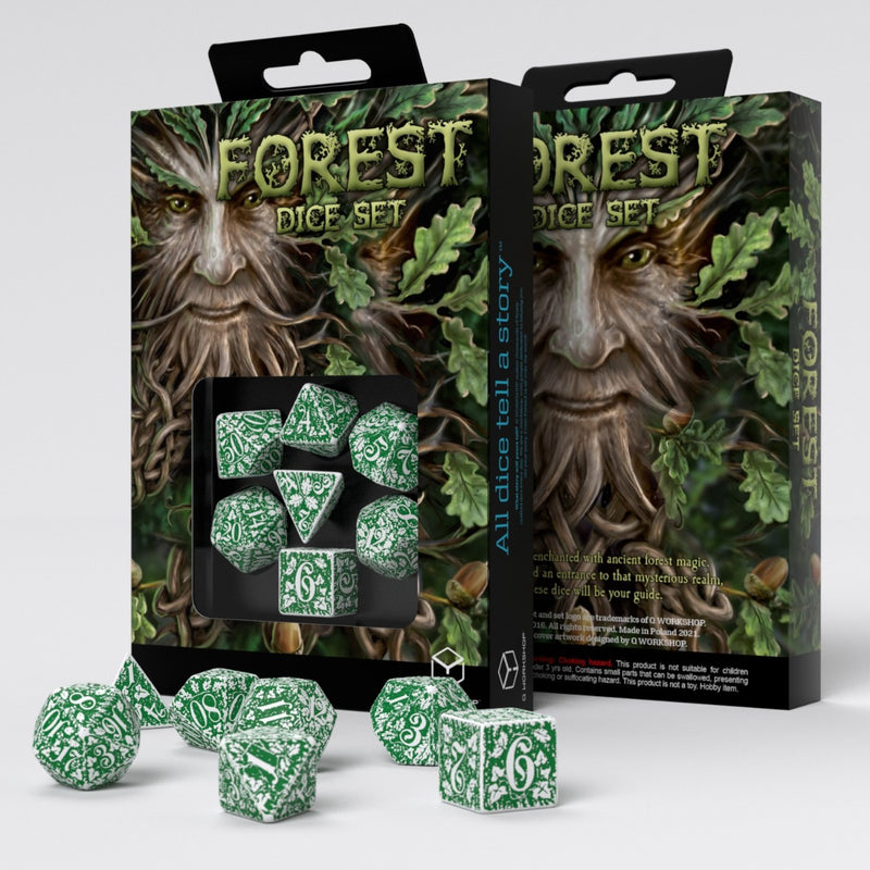Q Workshop SFOR04 Forest Dice Set: Tundra (9003915509997)