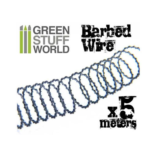 Green Stuff World 11030 Barbed Wire 1/72-1/65 (20mm) 5 meters (9080481284333)