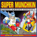 Steve Jackson Games Munchkin Super Munchkin Guest Artist Edition Lar deSouza Board Game