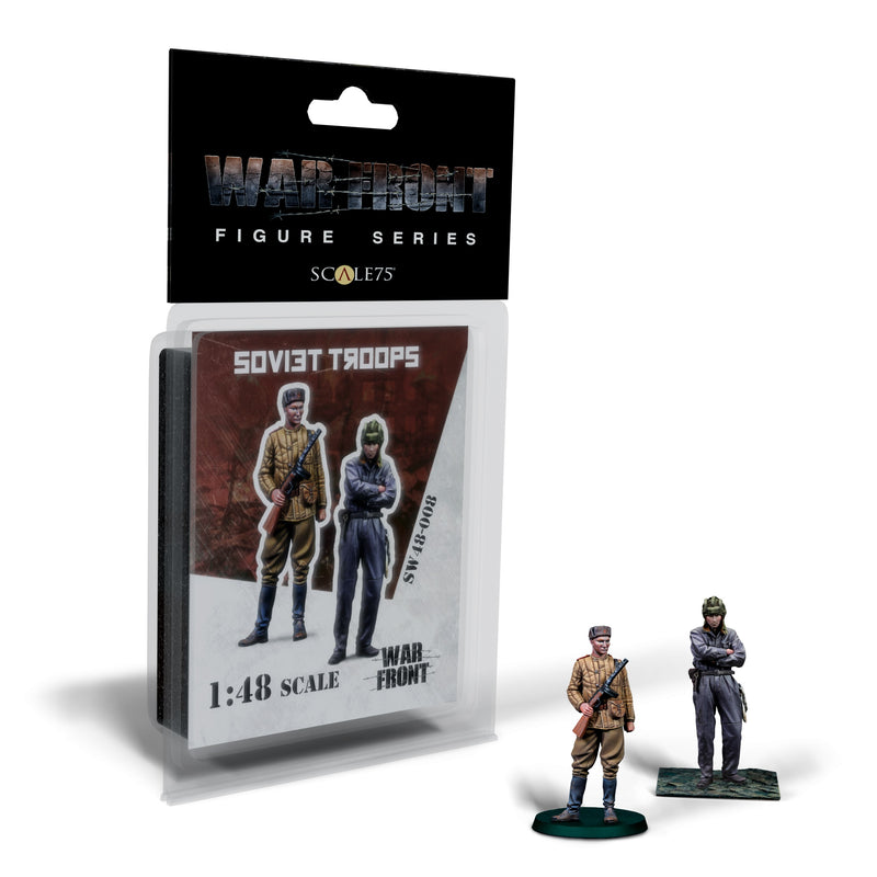 Scale 75 SW48-008 Figures Warfront Soviet Troops 1:48