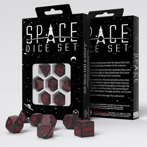 Q Workshop SSPA01 Space Dice Set: Voyager (9003917967597)