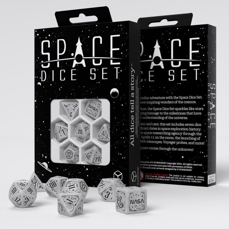Q Workshop SSPA02 Space Dice Set: Apollo (9003918000365)