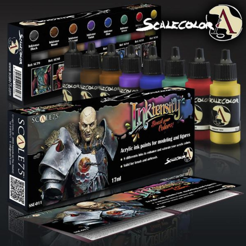Scale 75 SSE-011 Scalecolor Inktensity Paint Set