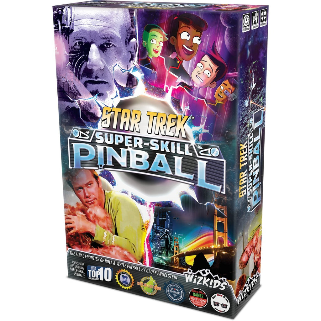 WizKids Super-Skill Pinball Star Trek Board Game