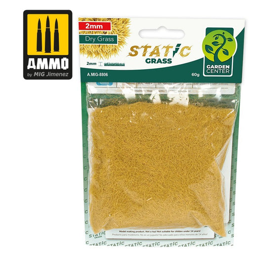 AMMO by Mig Jimenez A.MIG-8806 Dry Grass 2mm Static Grass (8170403430637)