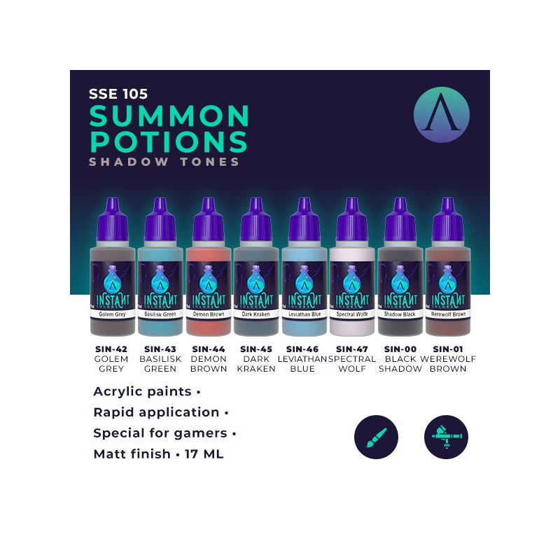 Scale 75 SSE-105 Instant Colors Summon Potions Paint Set