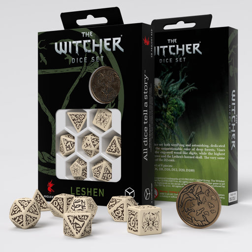 Q Workshop SWLE01 The Witcher Dice Set. Leshen The Master of Crows (9003916951789)