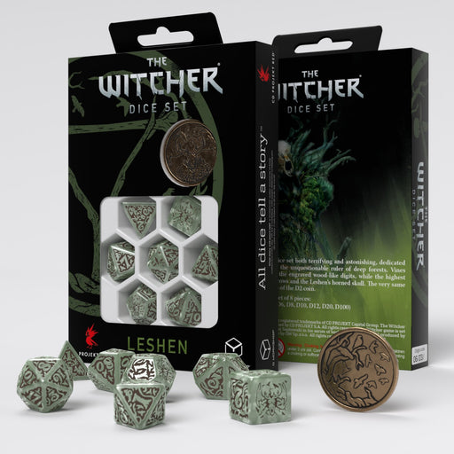 Q Workshop SWLE02 The Witcher Dice Set. Leshen The Totem Builder (9003916984557)