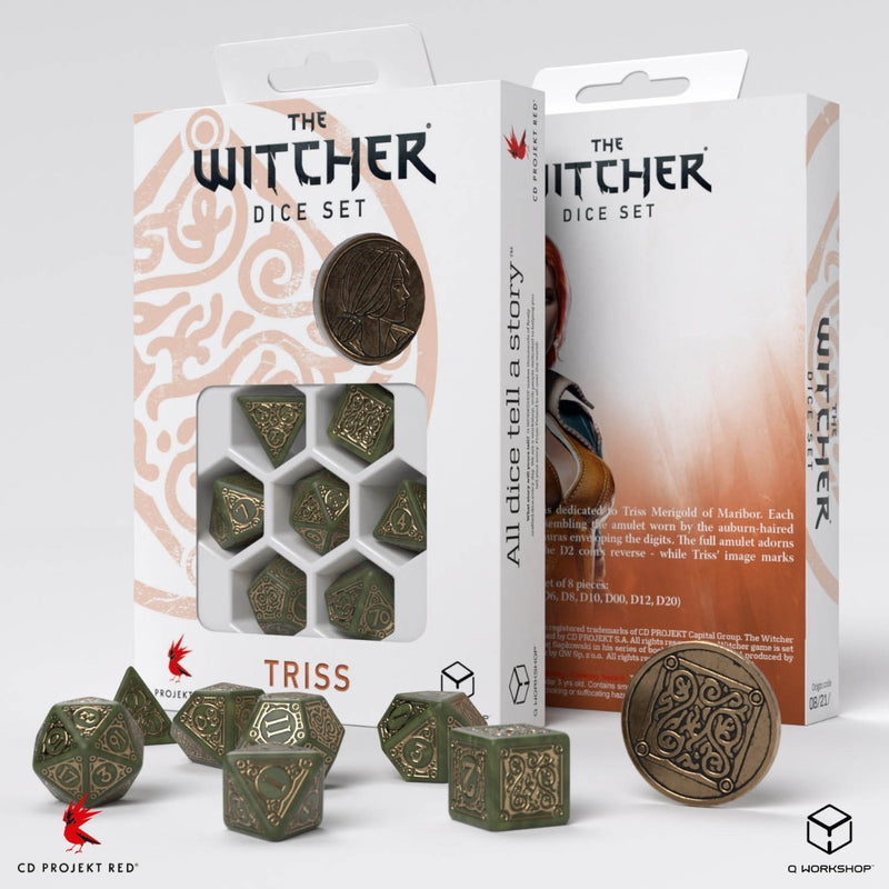 Q Workshop SWTR01 The Witcher Dice Set. Triss The Fourteenth of the Hill (9003915346157)
