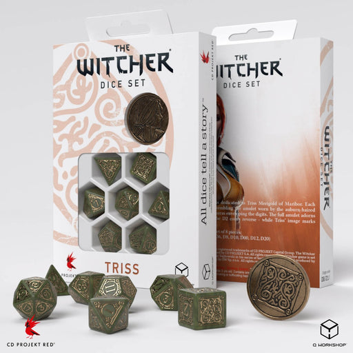 Q Workshop SWTR01 The Witcher Dice Set. Triss The Fourteenth of the Hill (9003915346157)