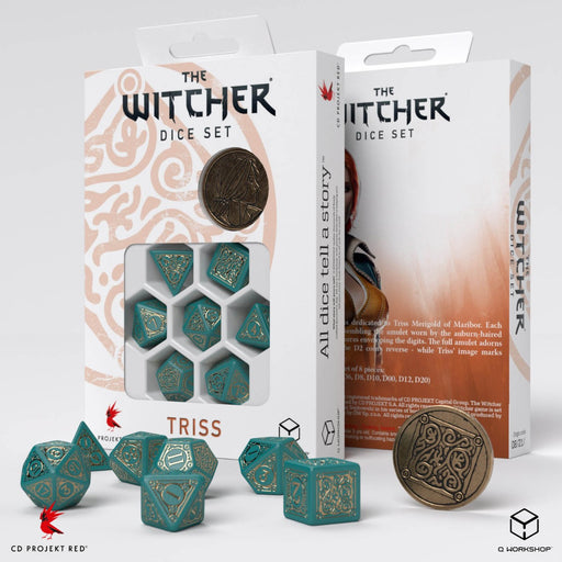 Q Workshop SWTR03 The Witcher Dice Set. Triss The Beautiful Healer (9003915378925)