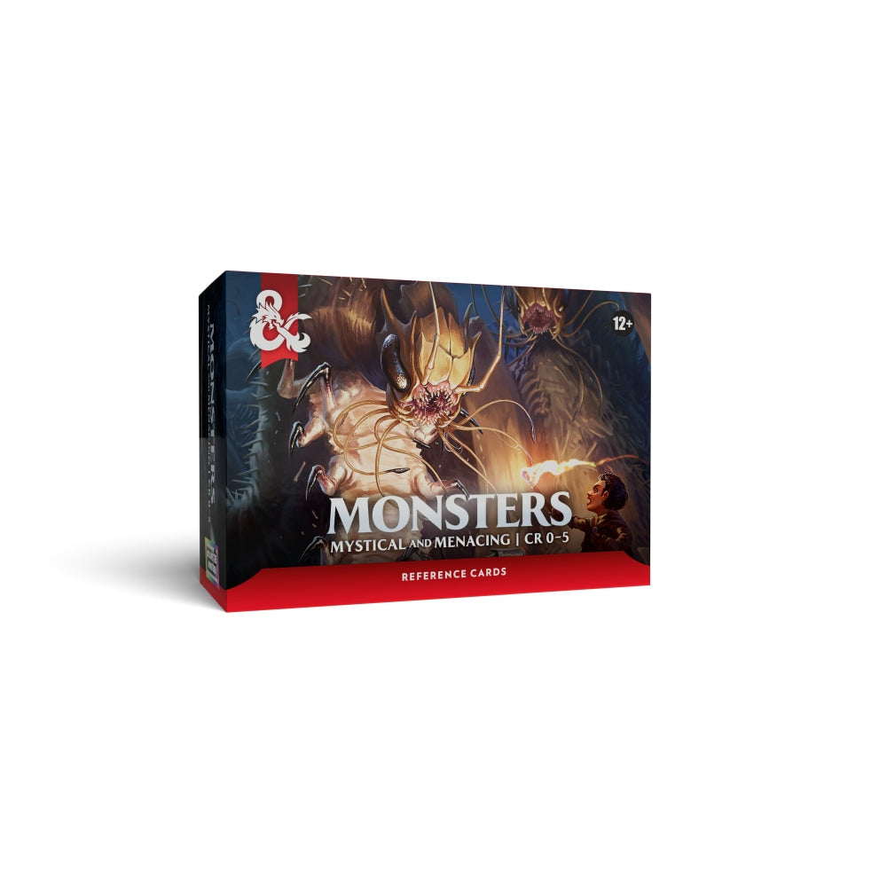 Wizards of the Coast D&D Monsters: Mystical and Menacing RPG Reference Cards