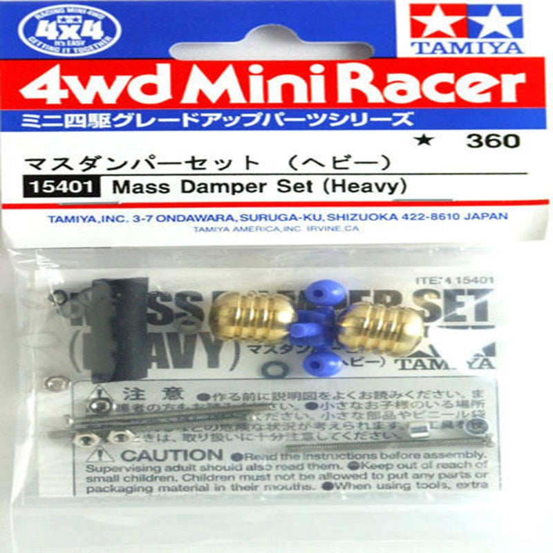 Tamiya 15401 Mini 4WD Mass Damper Set (Heavy)