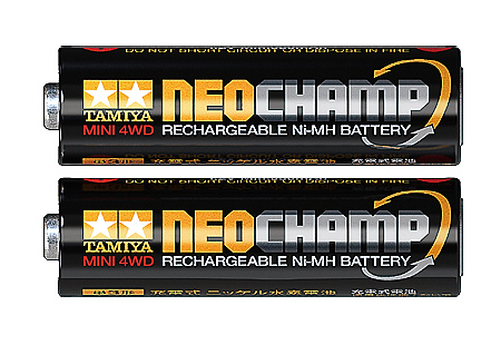 Tamiya 15420 MINI4WD NEO CHAMP NICAD (PAIR)