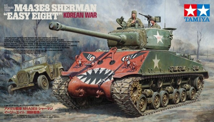 Tamiya 35359 1/35 Easy8 Korean War