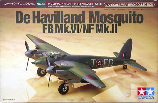 Tamiya 60747 1/72 de Havilland Mosquito FB Mk.VI/NF Mk.II (8278043099373)