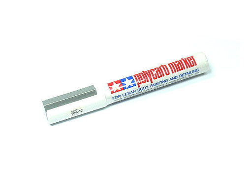 Tamiya 88012 PM12 POLYCARB MARKER SILVER (9075202687213)