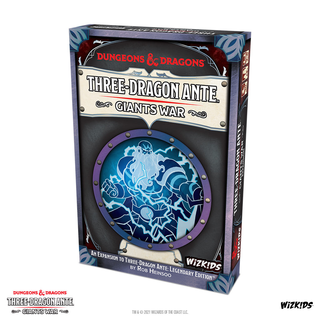 WizKids D&D Three Dragon Ante Giants War Card Game