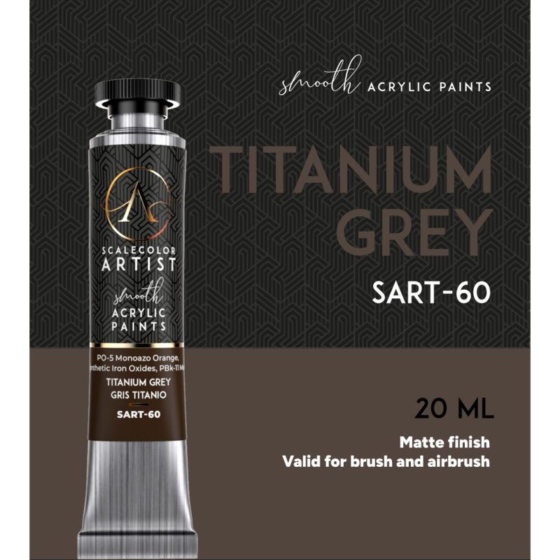 Scale 75 SART-60 Scalecolor Artist Titanium Grey 20ml