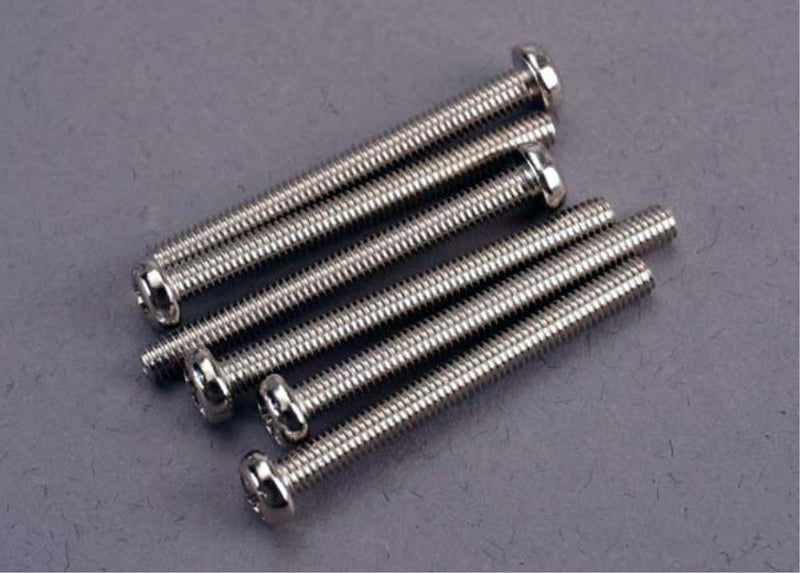 Traxxas 2572 - Screws 3X30Mm Roundhead Machine (6)
