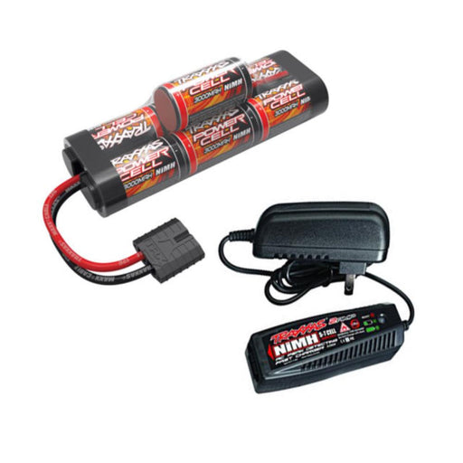 Traxxas 2984 - 8.4v 3000mah (hump) Battery/Charger Completer Pack (789119205425)