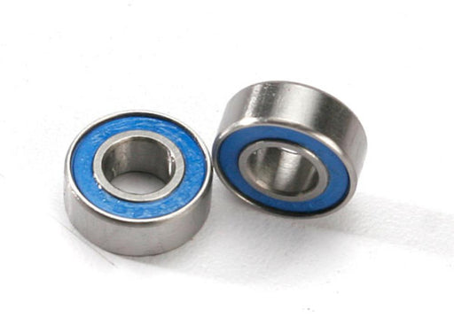 Traxxas 5180 - Ball bearings blue rubber sealed (6x13x5mm) (2) (769085636657)