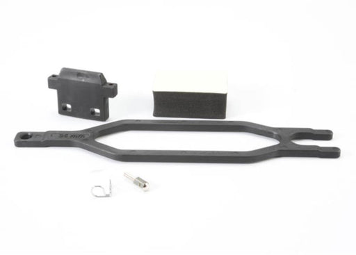 Traxxas 5827 - Hold Down Battery/ Hold Down Retainer/ Battery Post/ Foam Spacer/ Angled Body Clip (7540668563693)