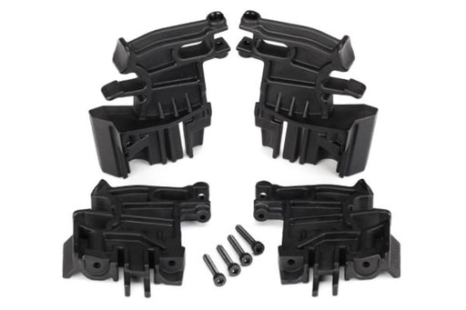Traxxas 7718 - Battery hold-down mounts left (2)/ right (2)/ 3x18mm CS (4) (769136427057)