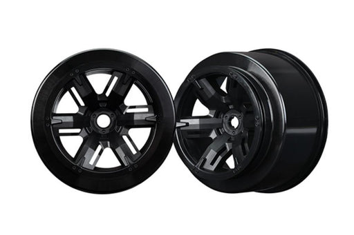 Traxxas 7771 - Wheels X-Maxx Black (Left & Right) - Hobby City NZ