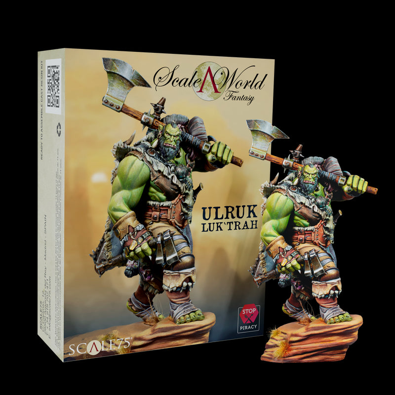 Scale 75 SCF-025 Figures Scale World Fantasy Ulruk Luk Trah 75mm