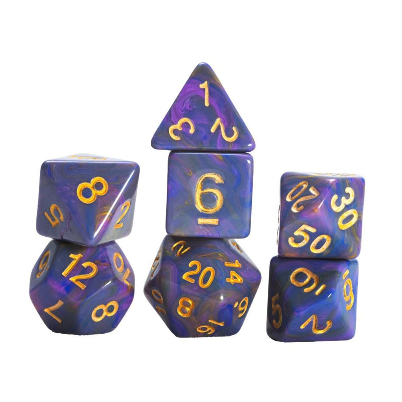 Sirius DZ0021-02 Dice â€“ Dice Set - Purple Unicorn (9250526265581)