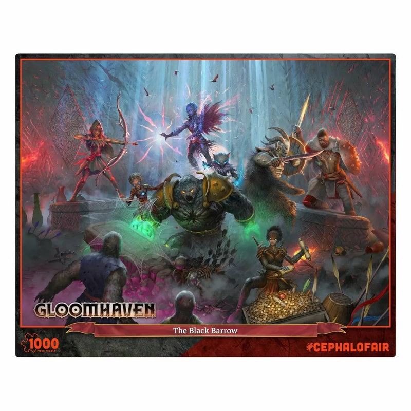 Cephalofair 701 Gloomhaven 1000pc Puzzle: The Black Barrow (9003835359469)