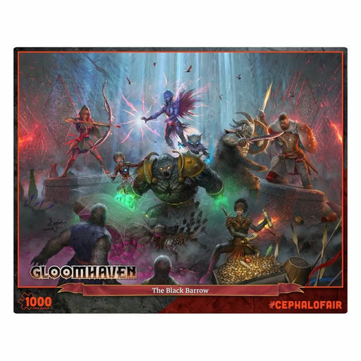 Cephalofair 701 Gloomhaven 1000pc Puzzle: The Black Barrow (9003835359469)