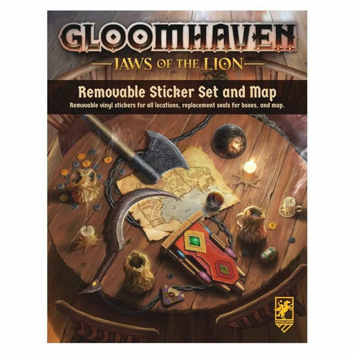 Cephalofair 502 Gloomhaven: Jaws of the Lion Map & Removable Stickers (9003834900717)