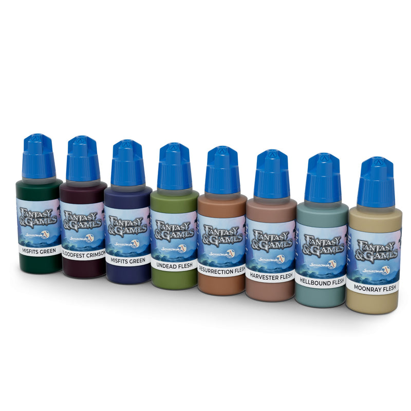 Scale 75 SSE-015 Fantasy Colours Unnatural Flesh  Paint Set