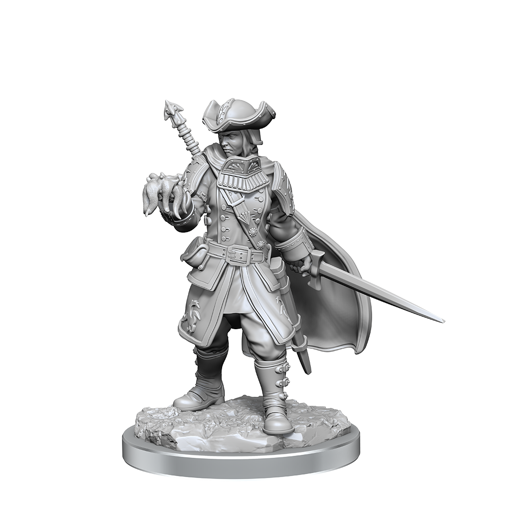 WizKids Magic the Gathering Unpainted Miniatures Thraben Inspector & Tireless Tracker - WZK90396