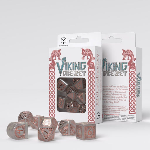 Q Workshop RVIK05 Viking Modern Dice Set: Niflheim (9003915837677)