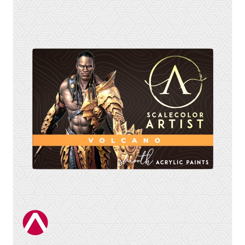 Scale 75 SSAR-011 Scalecolor Artist Volcano Paint Set