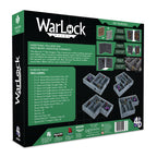 WizKids WarLock Tiles Dungeon Tiles II Full Height Stone Walls Wargaming Terrain (2)